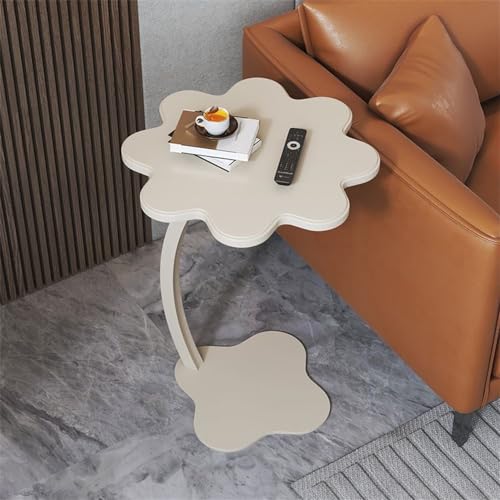 Black Flower Shape Side Table Y4057