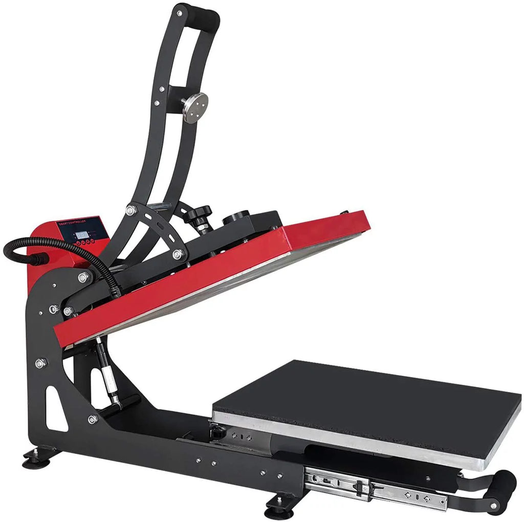 Magnetic Semi-Automatic T Shirt Heat Press Machine 16 X 20'' Large Heat Press Sublimation with Smart LCD X16952