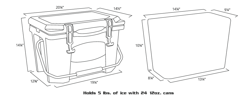 15 quart Tan Cooler Q69915
