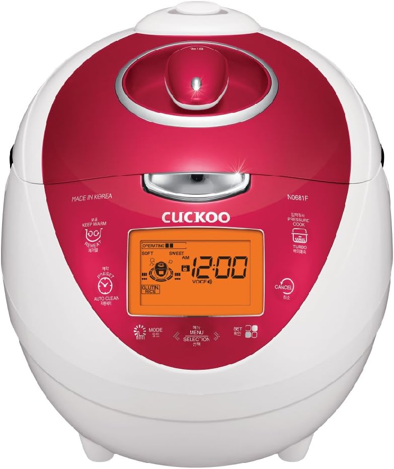 6 Cup Electric Pressure Rice Cooker L9579