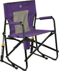 Purple Black Mesh Rocker Chair U839