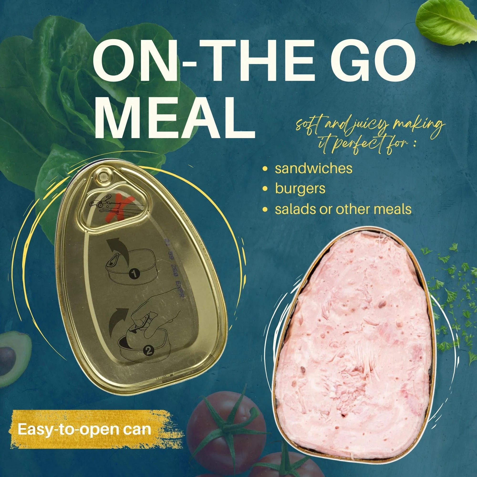 Canned Ham, 2 ct. (16 oz) E1009