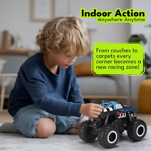 1:16 Waterproof Remote Control Monster Truck Pickup Car 4WD All Terrain Off-Road Toy A6991