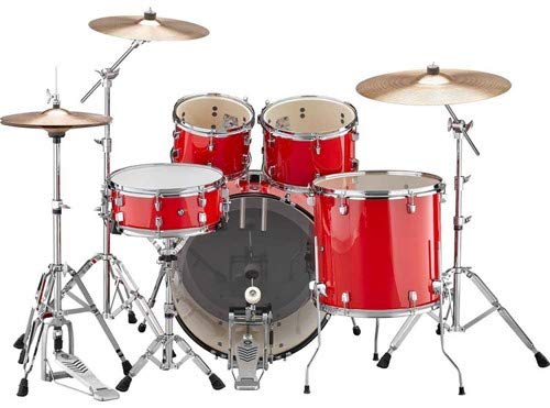 5pc Shell Pack with 22" Bass Drum, Black Glitter S3957