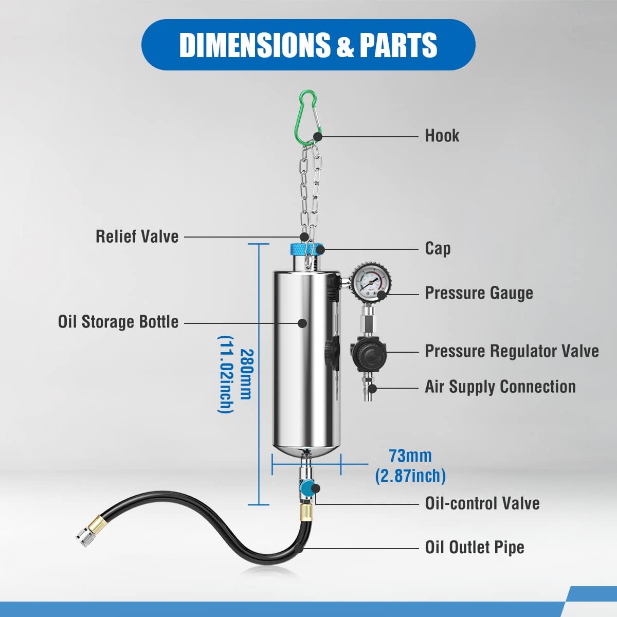 Fuel Injection System Cleaning Tool for Gasoline Car X3944
