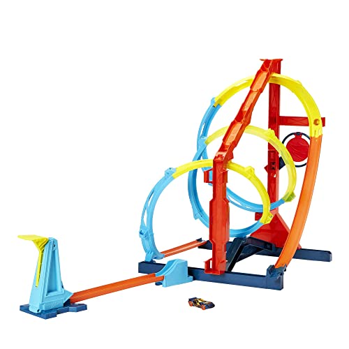 Toy Car Track Set with 1:64 Scale Vehicle K207
