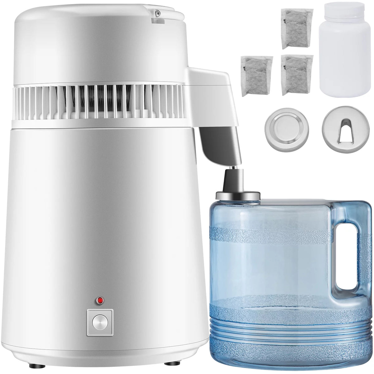 White 1.1 Gal Pure Water Distiller O382