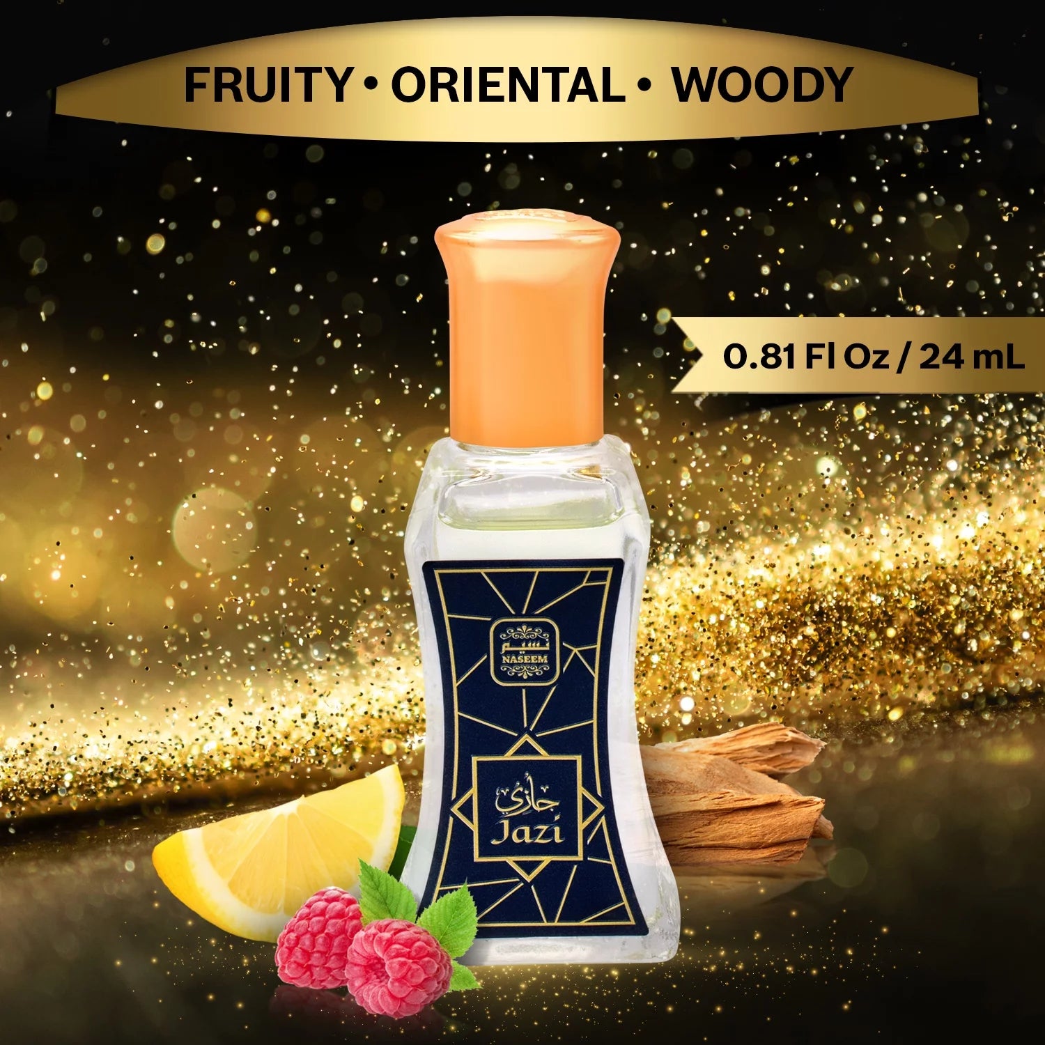 Non Alcoholic Fruity Sandalwood Musk Unisex Perfume Oil B806