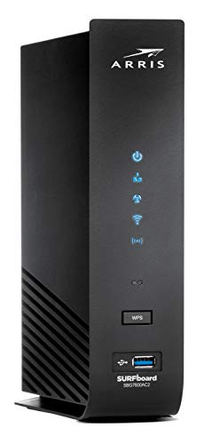 Cable Modem & Wi-Fi Router, Four 1 Gbps Ports, 800 Mbps Max Internet Speeds F819