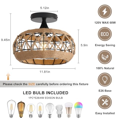 13" Flush Mount Natural Capiz Shell Ceiling Light 3 Light Mini Chandelier Gold Crystal R632963