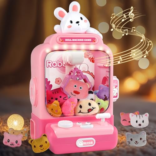 Mini Electronic Arcade Claw Machine with Lights Sound S11134