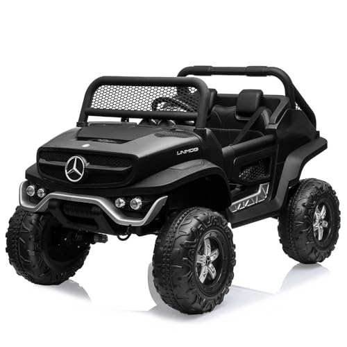 White 2 Seater 24V Battery Powered Ride On Truck C43895