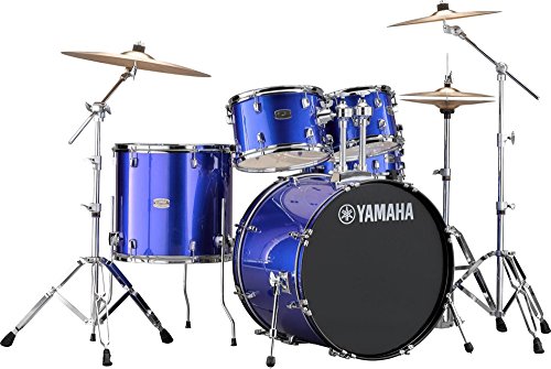 5pc Shell Pack with 22" Bass Drum, Black Glitter S3957