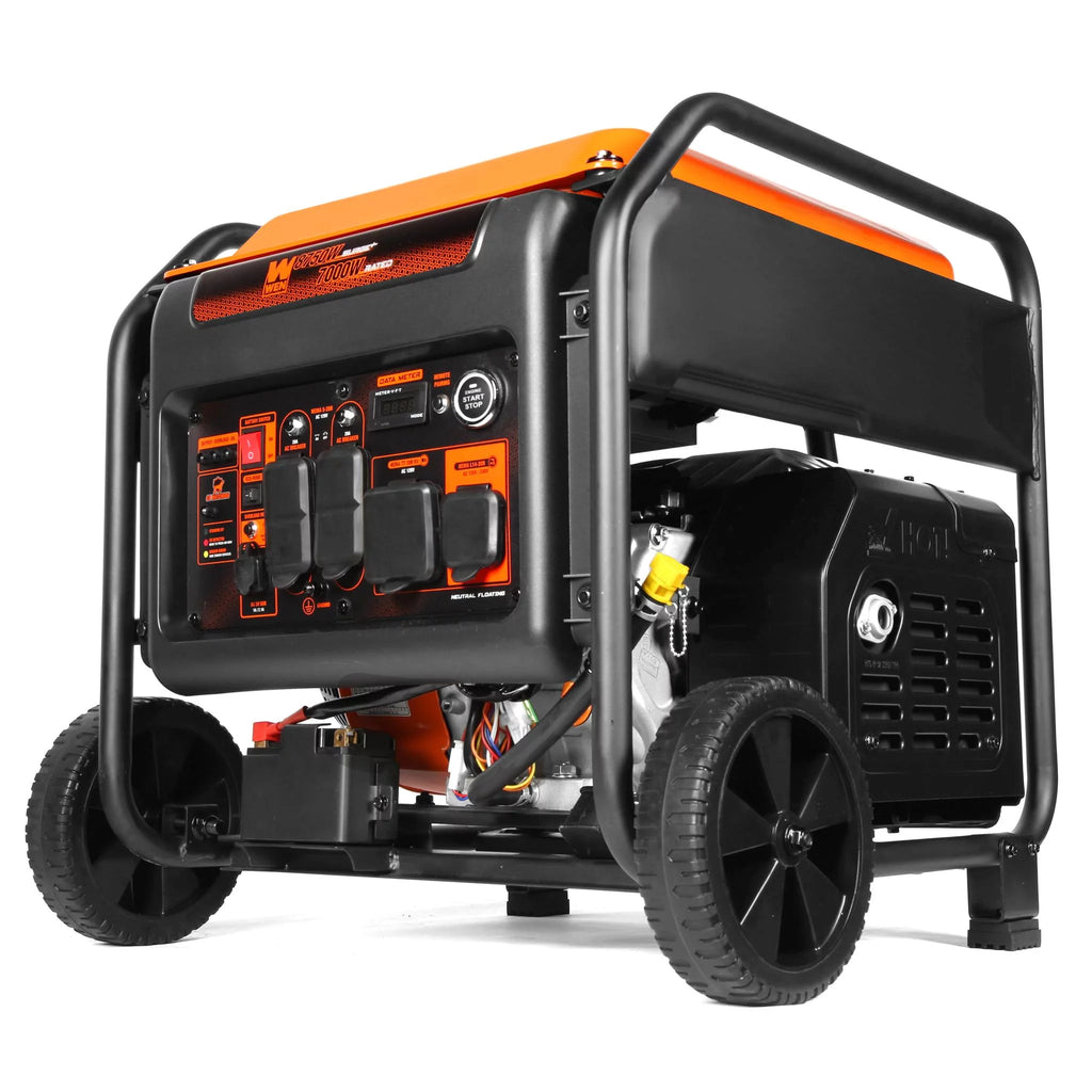 8750-Watt Dual Fuel Open Frame Inverter Generator with Remote Electric Start K207