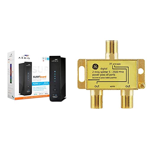 Cable Modem & Wi-Fi Router, Four 1 Gbps Ports, 800 Mbps Max Internet Speeds F819