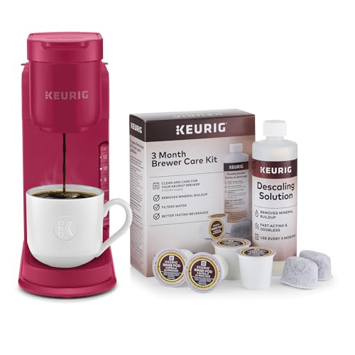 Black Single Serve K-Cup Pod Coffee Maker with 42oz Removable Reservoir B273