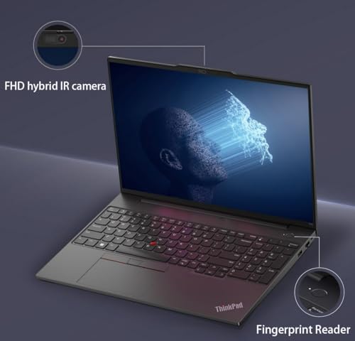 16" FHD+ Laptop with AMD Ryzen 7 7730U, 16GB RAM, 512GB SSD, Fingerprint, Backlit, FHD Webcam, Wi-Fi, Ethernet, Win 11 Pro, Black B746697