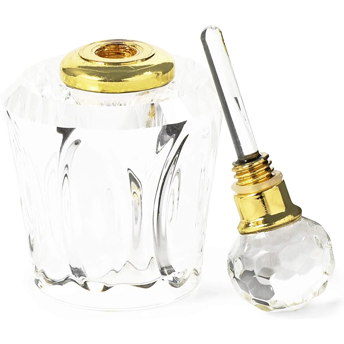 4 Pack Crystal Perfume Bottle Set I3574