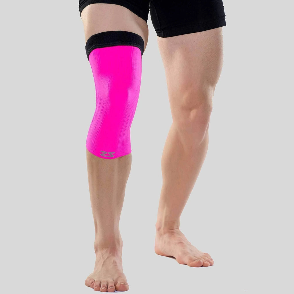 Compression Knee Sleeve in 2 Sleeves Blue O705