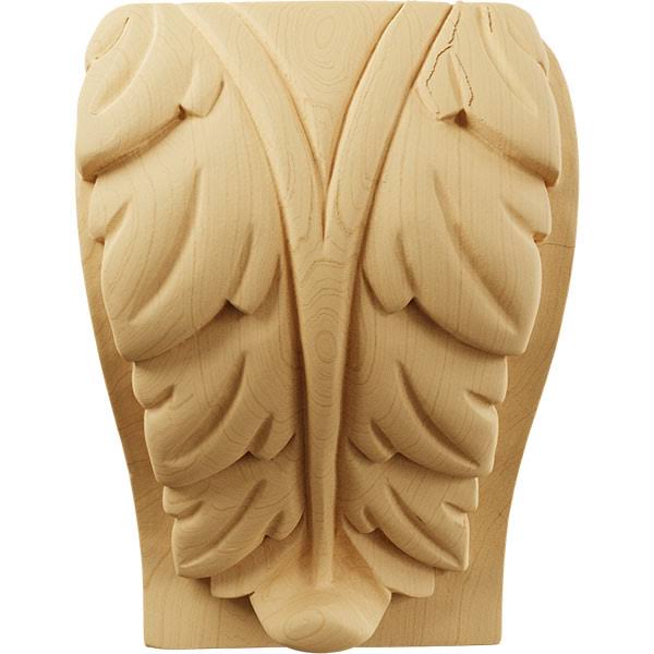 Alder Extra Large Acanthus Leaf Block Corbel A255