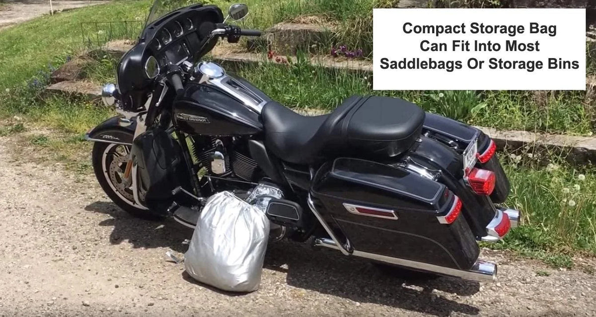 Scooter Cover with Reinforced Securing Straps and Storage Bag N198850