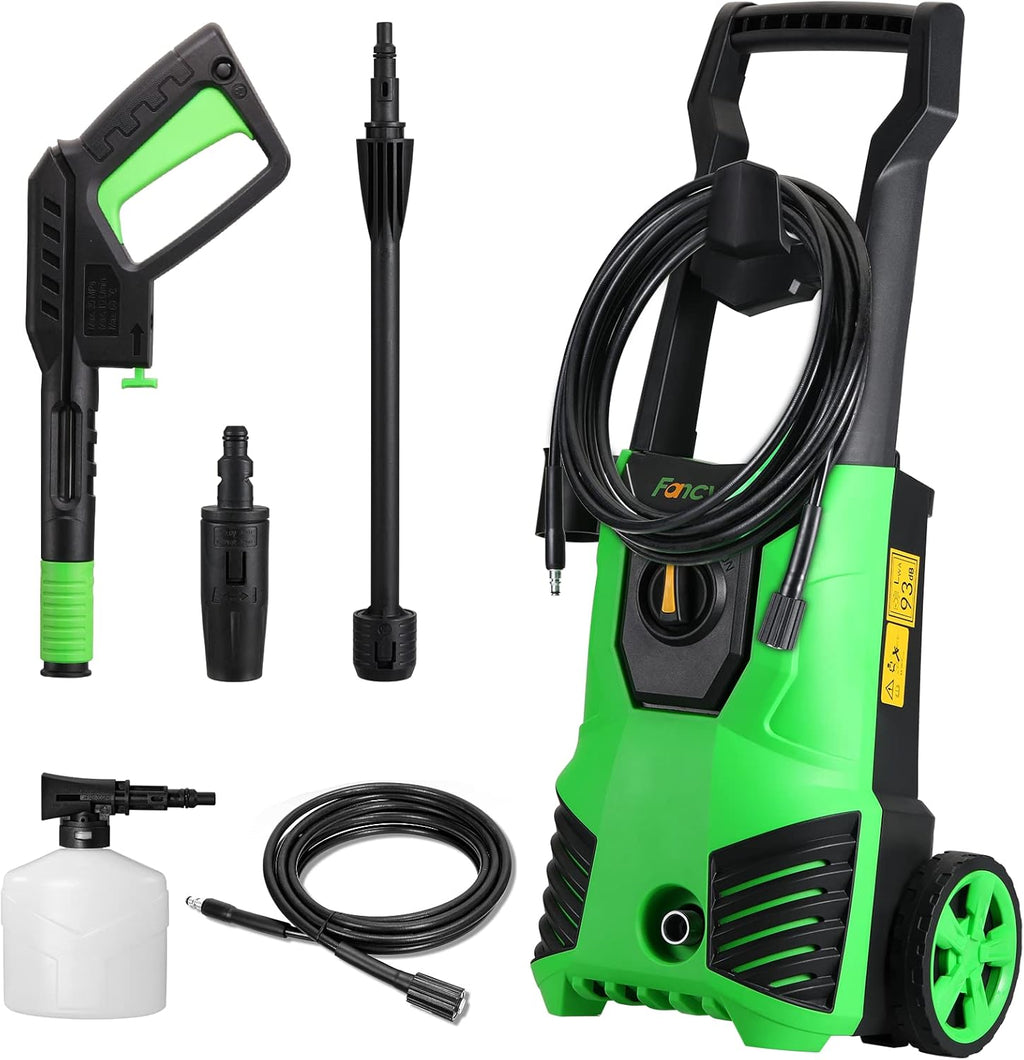1950 Max PSI Electric Pressure Washer, 1.9 GPM with 4 Adjustable Nozzles B330872