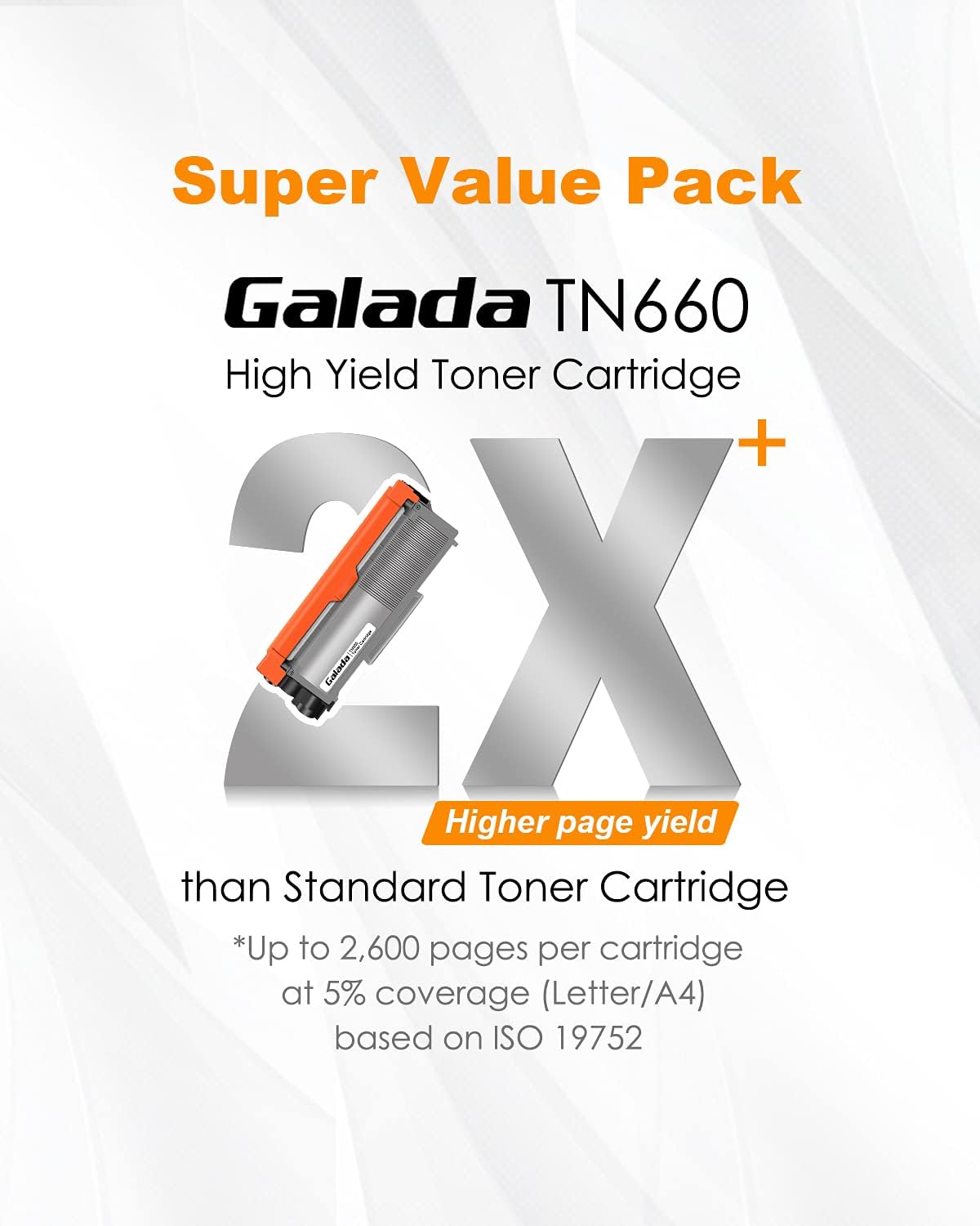 2 Pack Toner Cartridge V547