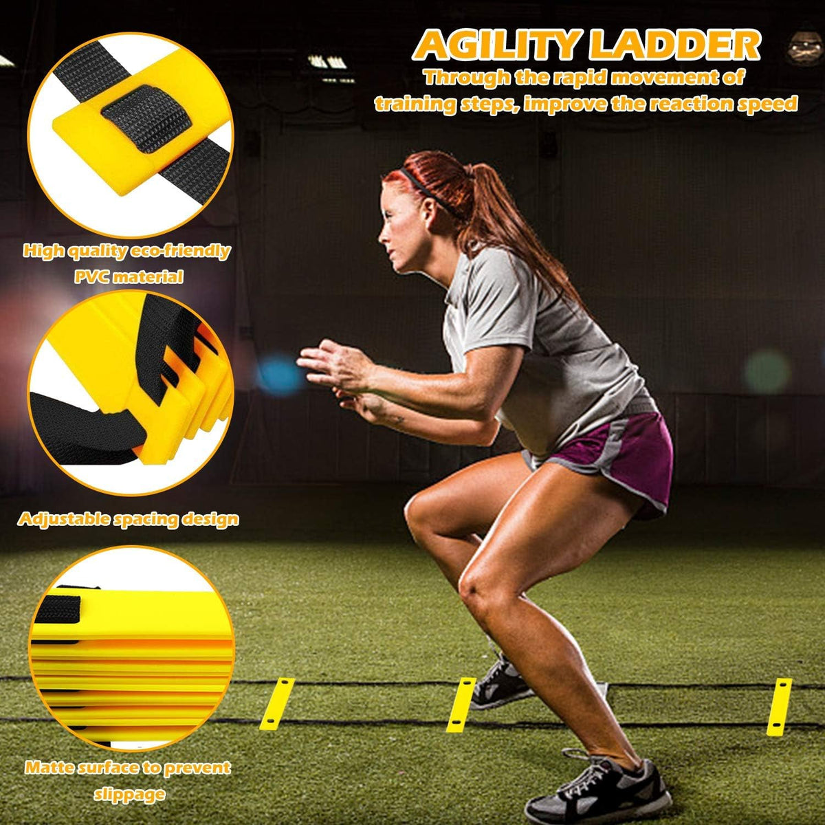 Agility Ladder Set with Carry Bag E62491