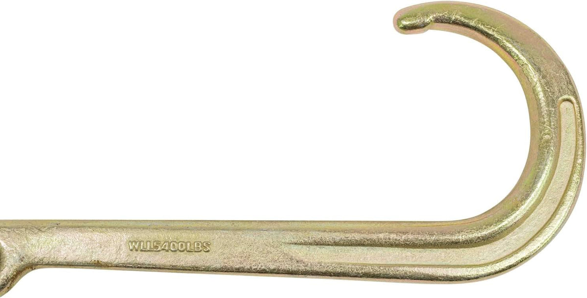 15" G70 J Hook with T-J Hooks and Enlarged Link, 5,400 lbs WLL, 4 Pack A55305