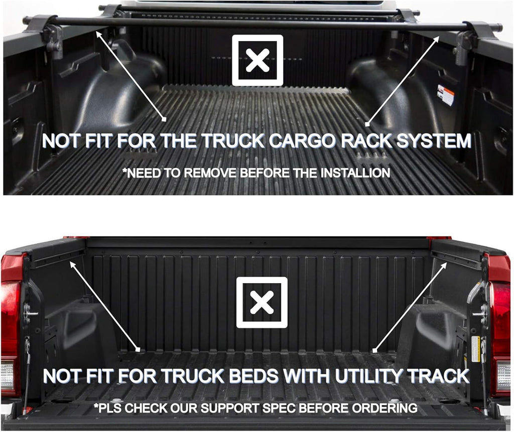5'2 Hard Tri-Fold Tonneau Cover H509177