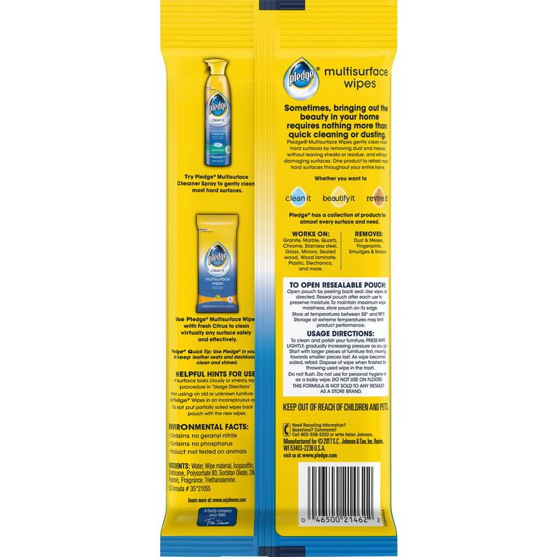 Multi-Surface Cleaner Wet Wipes, 25/Pack, 12/Carton G9817