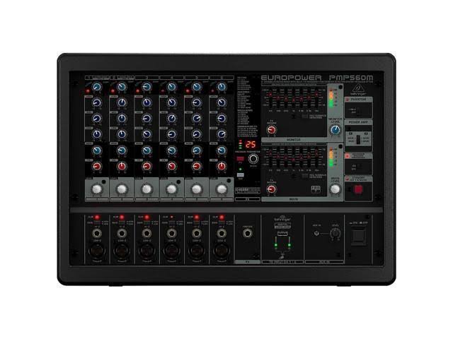 500W 6 Channel Powered Mixer J73266