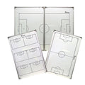 Foldable Double-Sided Tactics Board White/Grey/Black 90cm x 120cm K2760