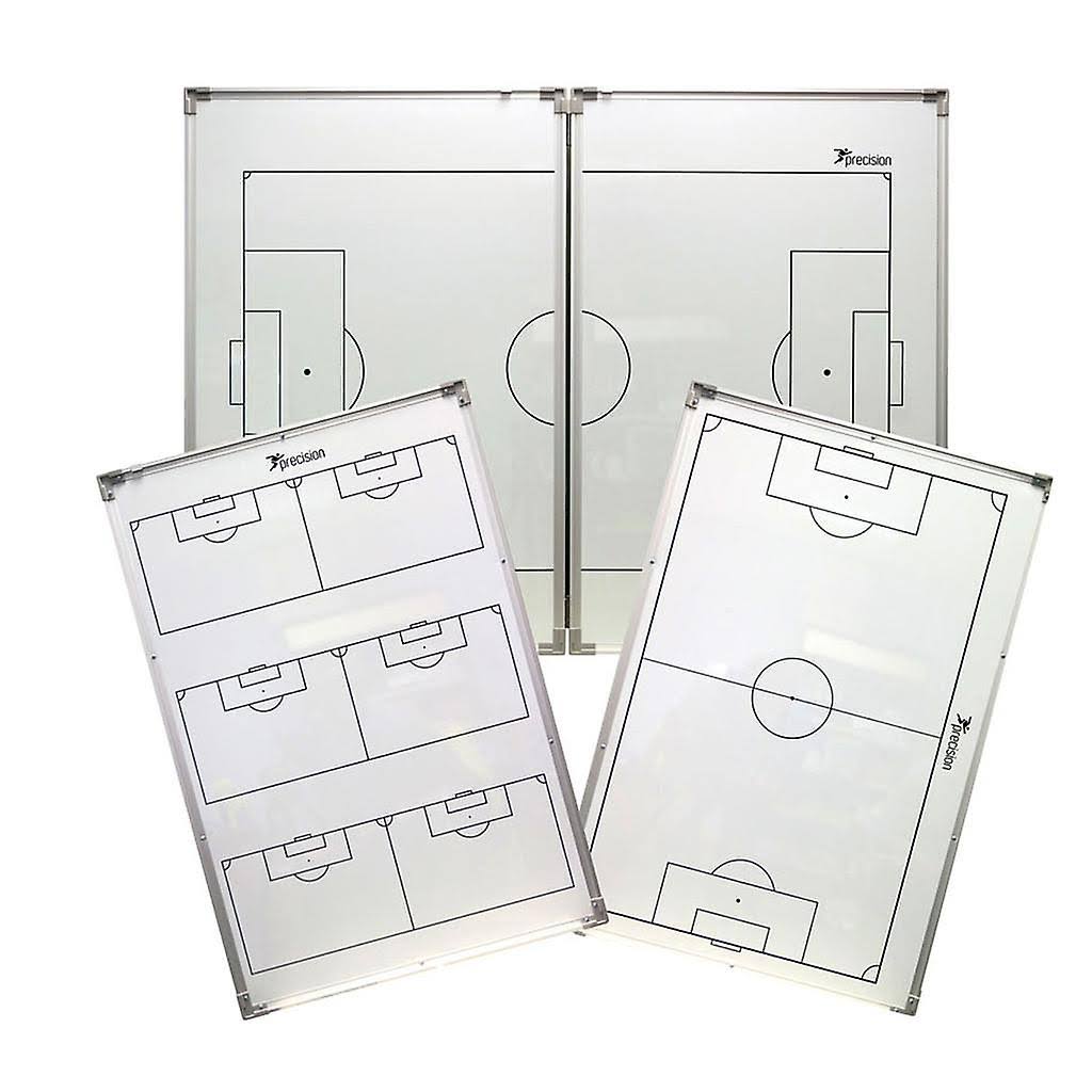 Foldable Double-Sided Tactics Board White/Grey/Black 90cm x 120cm K2760