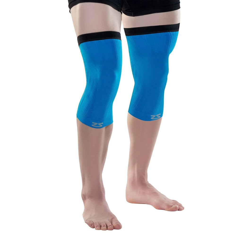 Compression Knee Sleeve in 2 Sleeves Blue O705