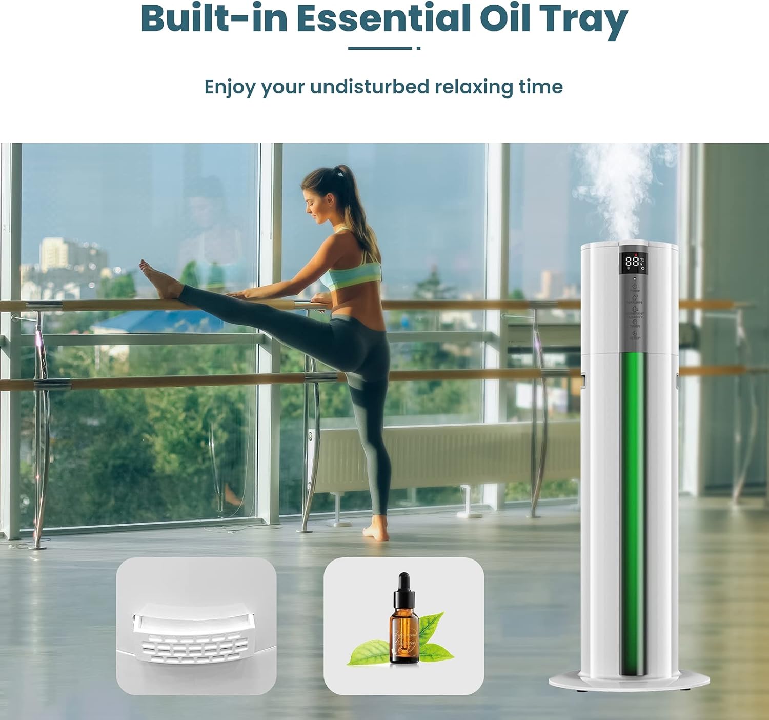 Large Smart Humidifier with Light Function H472750
