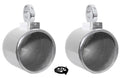 8" Chrome Swivel Wakeboard Tower Speaker Pods M88213