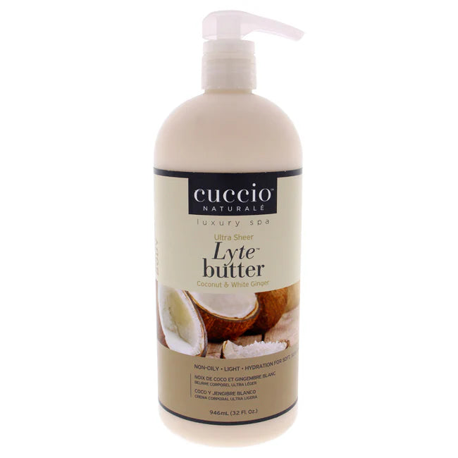 Coconut and White Ginger 32 oz Body Butter A414