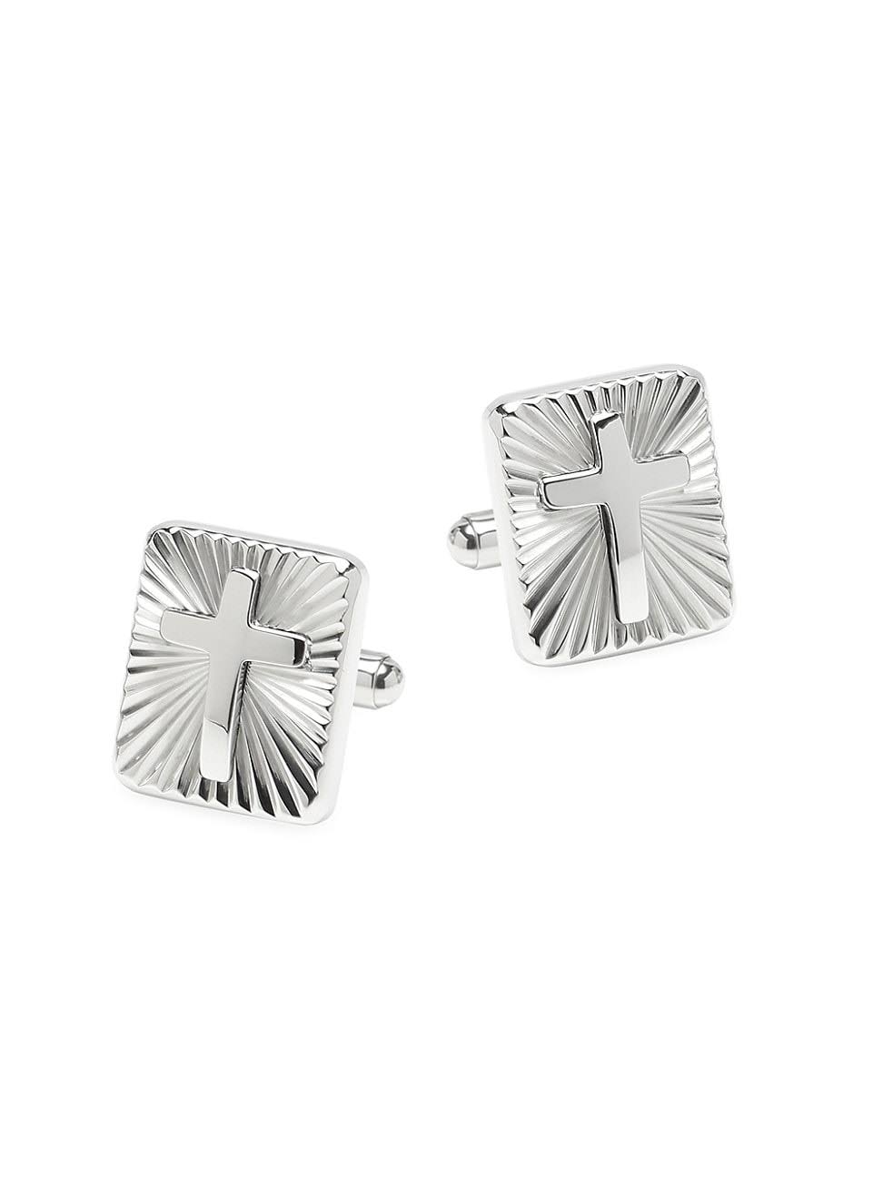 Silver Cross Cufflinks T5565