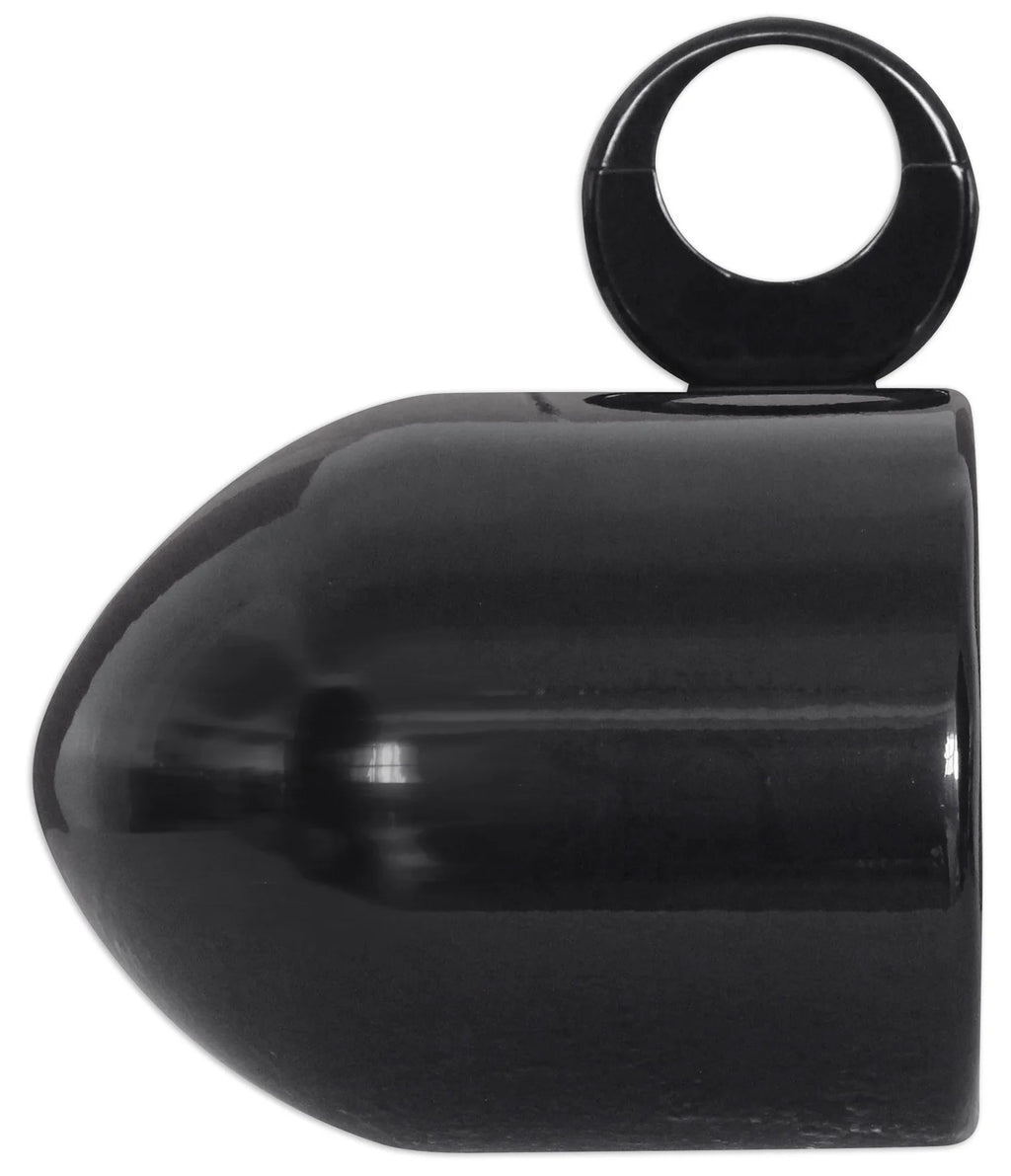 Dual 6.5" Black Aluminum Wakeboard Tower Speaker Pods with Cover L52303
