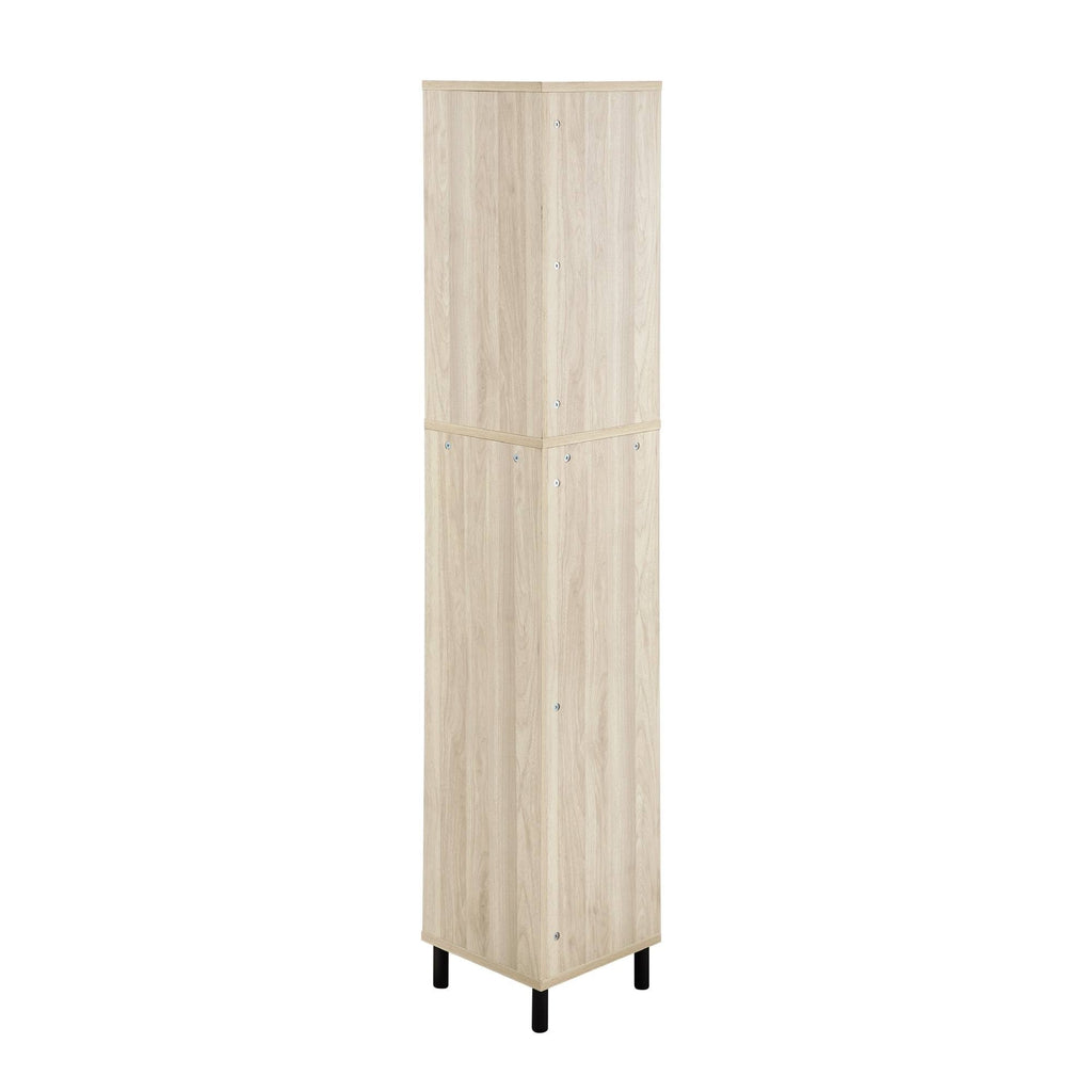 Birch Curved Front Corner Bookshelf R347656