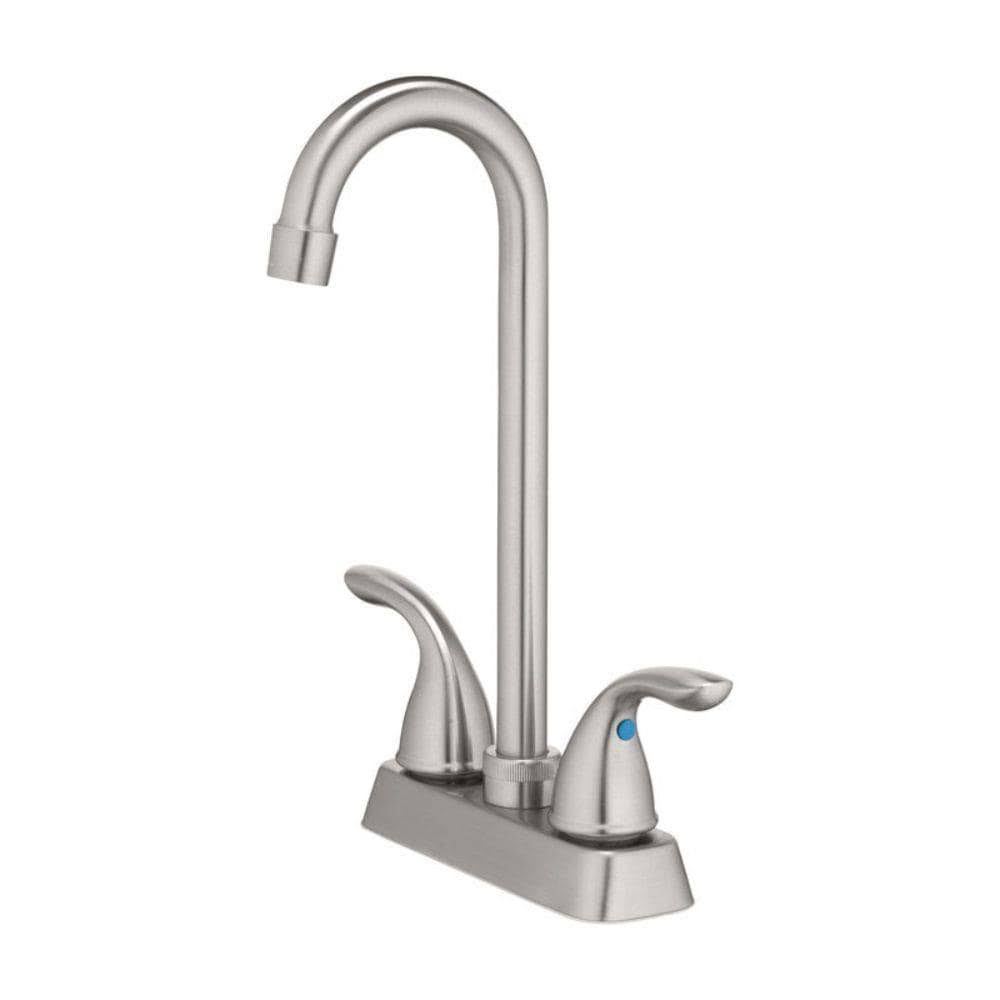 Brushed Nickel Bar Faucet Y344