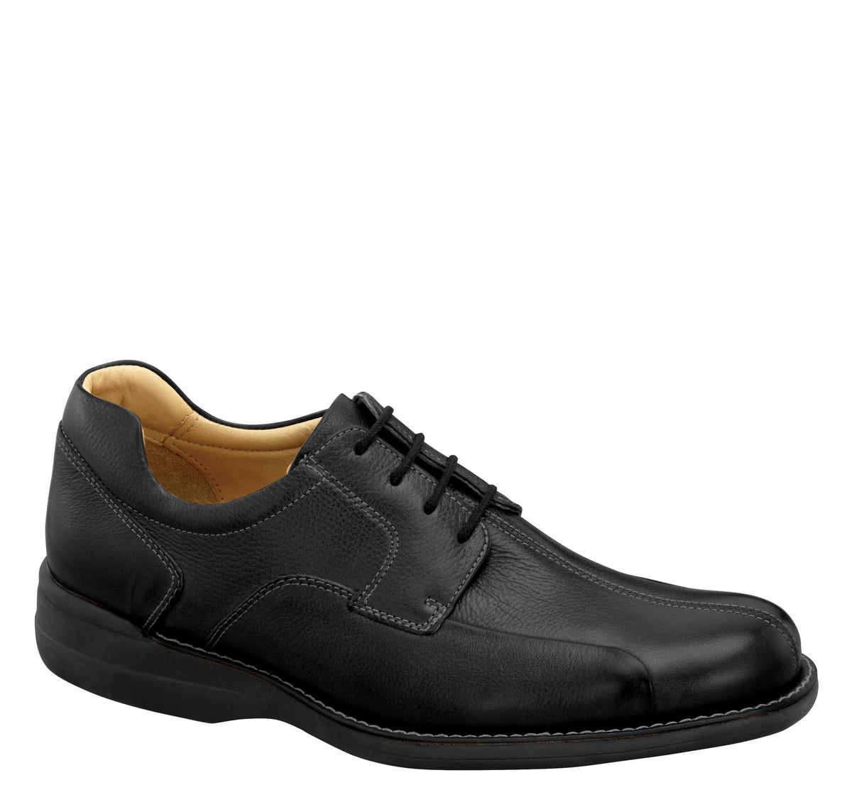 Black Tumbled Calf Bicycle Shoes B840666