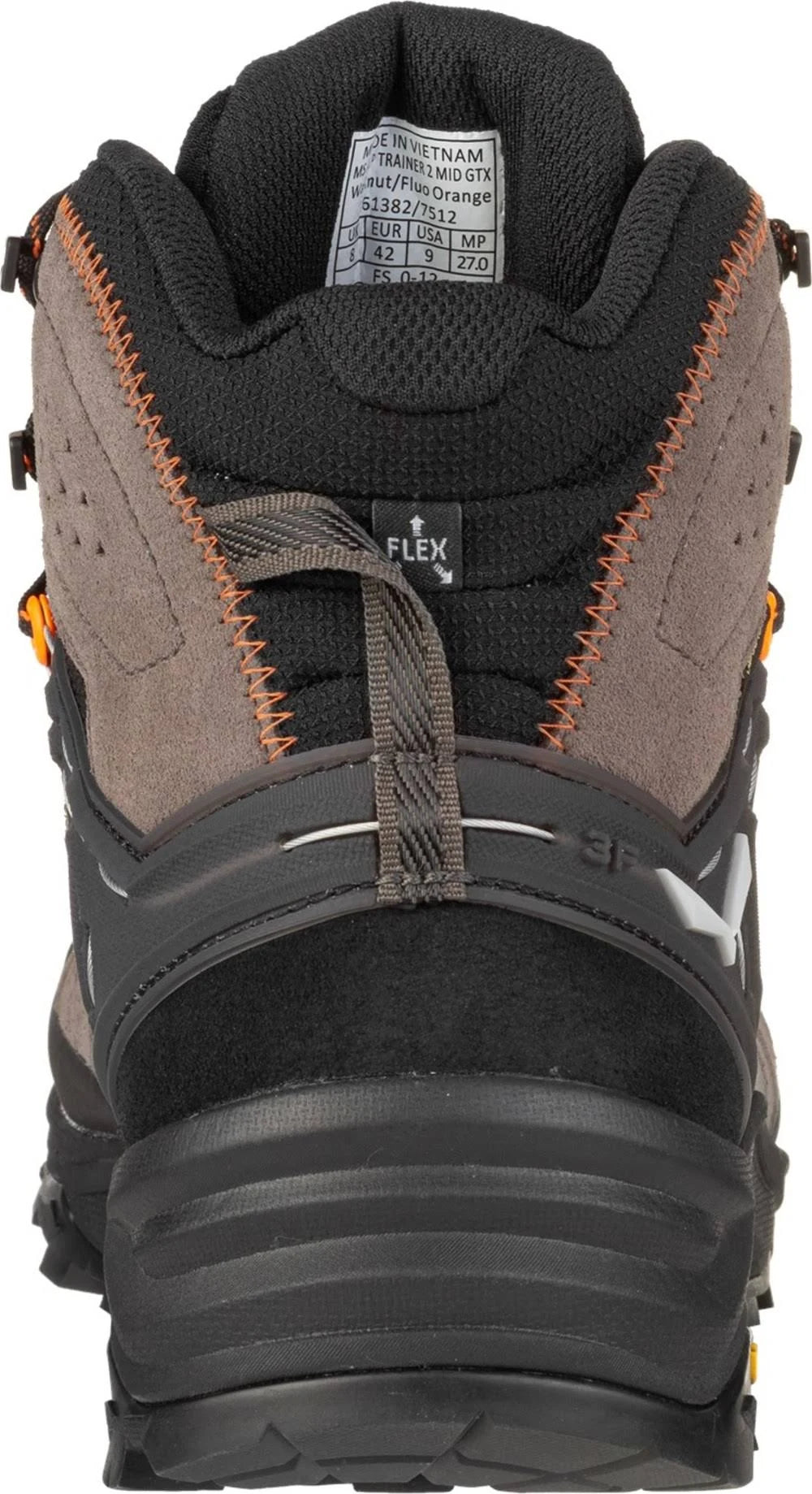 Men's Alp Trainer 2 Mid GTX Wallnut Fluo Orange 11.5 C15619