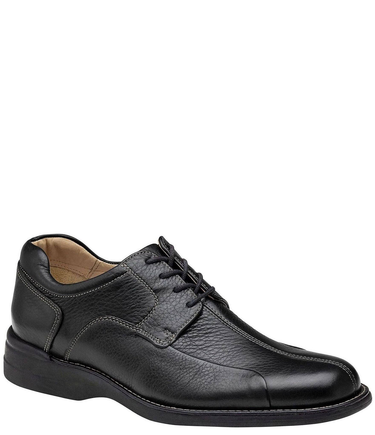 Black Tumbled Calf Bicycle Shoes B840666