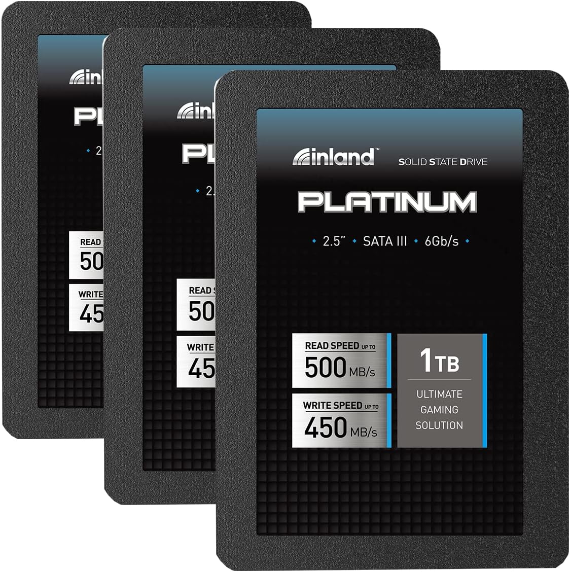 3 Pack 1TB SSD SATA III 2.5" Internal Solid State Drive D26584
