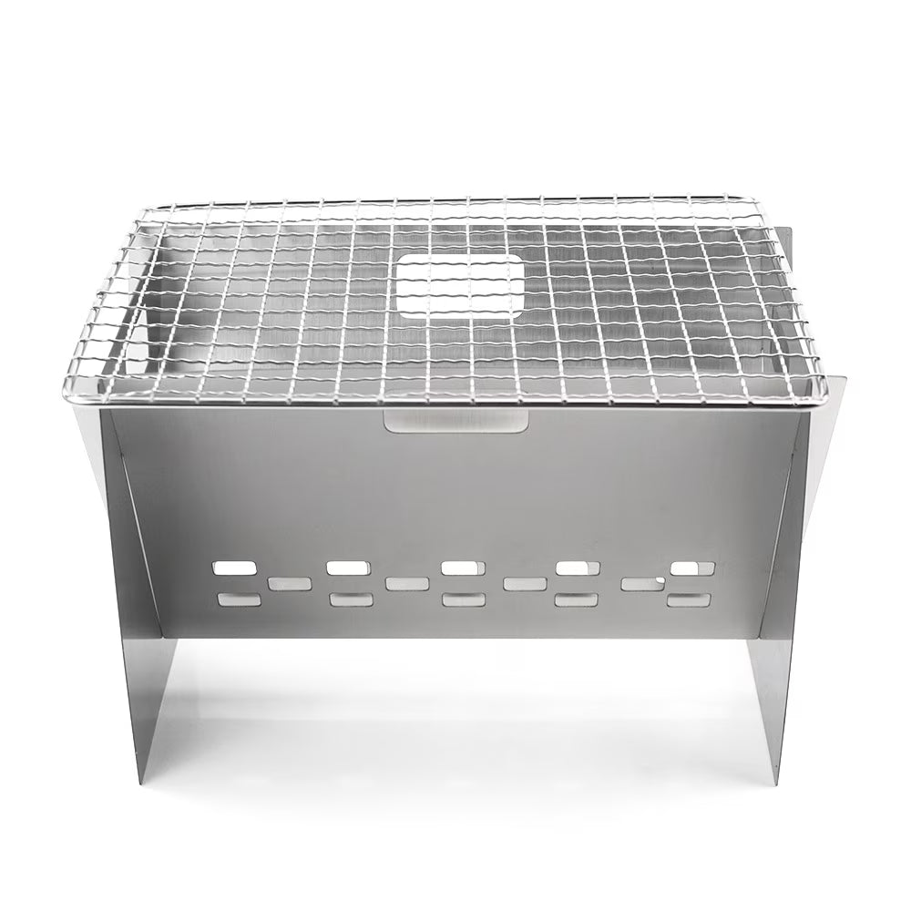 Stainless Steel Wood Burning Stove with Grill Plate G876