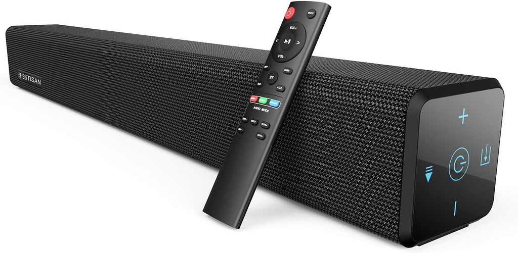 32 Inch 2.1 Channel Bluetooth Soundbar with Built-in Dual Subwoofer Z306523